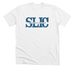 SLIC White Tee, a Solid White Blend Premium Unisex Tee