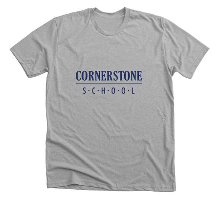Cornerstone Classic, a Athletic Heather Premium Unisex Tee