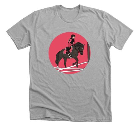 Jessica, a Athletic Heather Premium Unisex Tee