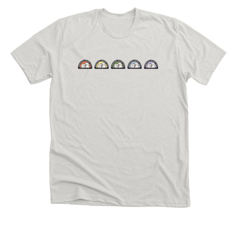 HBPets Pride Shirt, a Heather Cement Premium Unisex Tee