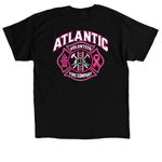 Atlantic Volunteer Fire Company&nbsp;, a Black Classic Unisex Tee (back-view)