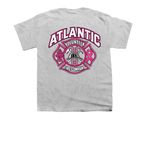 Atlantic Volunteer Fire Company&nbsp;, a Sport Grey Youth Unisex Tee (back-view)