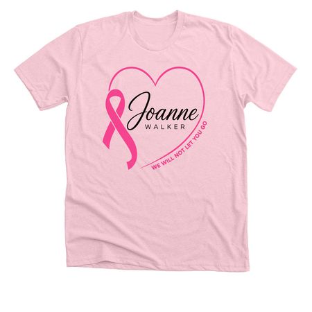 Joanne Walker, a Heather Pink Premium Unisex Tee