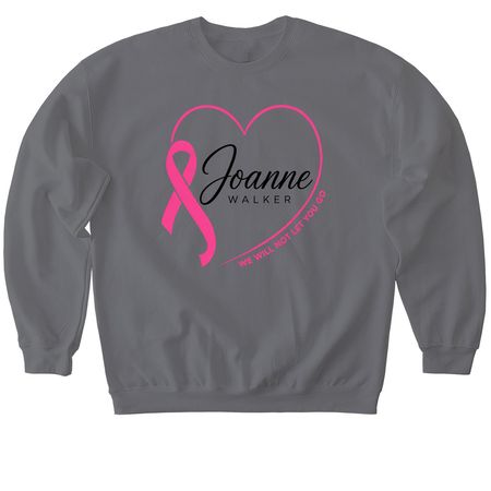 Joanne Walker, a Charcoal Softstyle Crewneck Sweatshirt