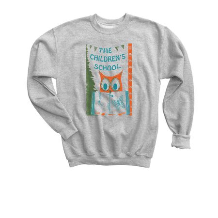 Vintage Owl T-Shirts, a Sport Grey Youth Crewneck Sweatshirt