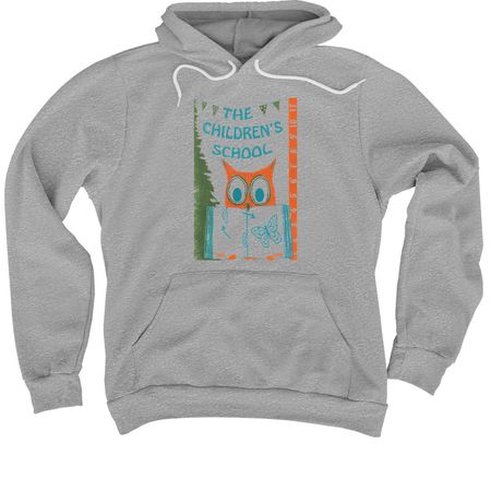Vintage Owl T-Shirts, a Athletic Heather Premium Pullover Hoodie