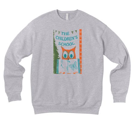 Vintage Owl T-Shirts, a Athletic Heather Premium Drop Shoulder Sweatshirt