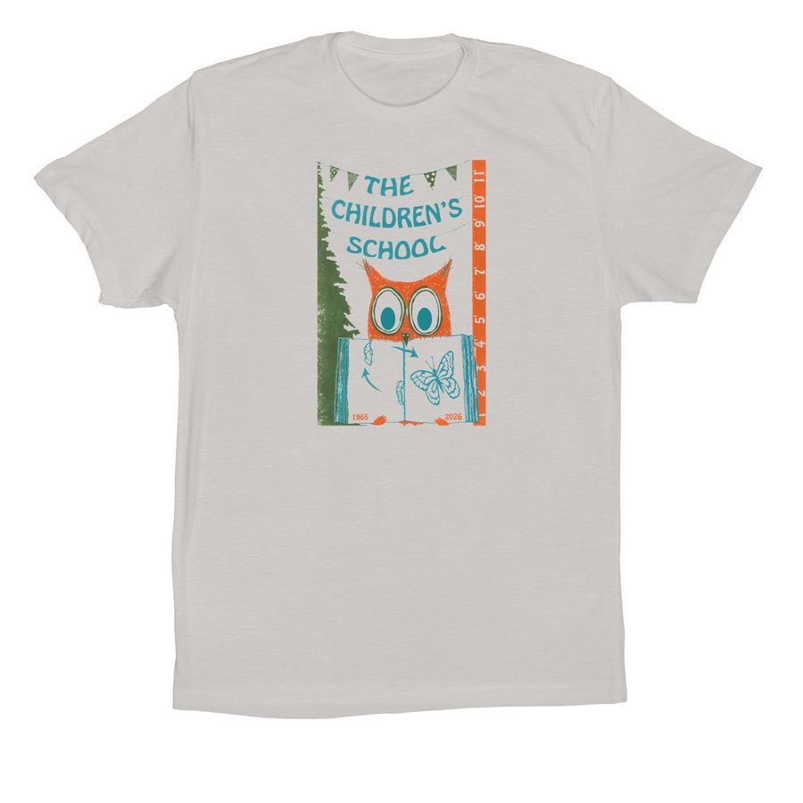 Vintage Owl T-Shirts, a Solid Athletic Grey Premium Cotton Tee