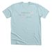 Heartbeat, a Heather Ice Blue Premium Unisex Tee