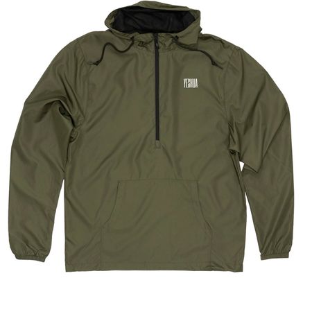 YESHUA, a Army Quarter-Zip Windbreaker