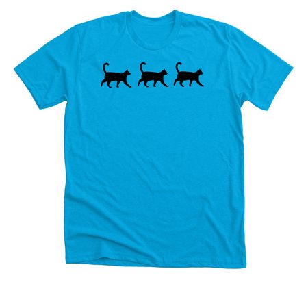 Summer Vibes, a Neon Blue Premium Unisex Tee