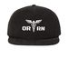 OR RN, a Black Printed Umpqua Snapback Cap
