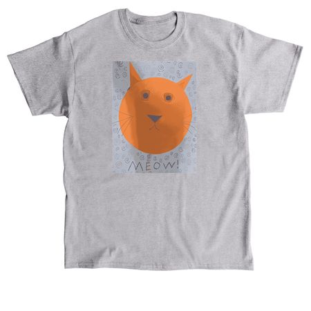 Meow!, a Sport Grey Classic Unisex Tee