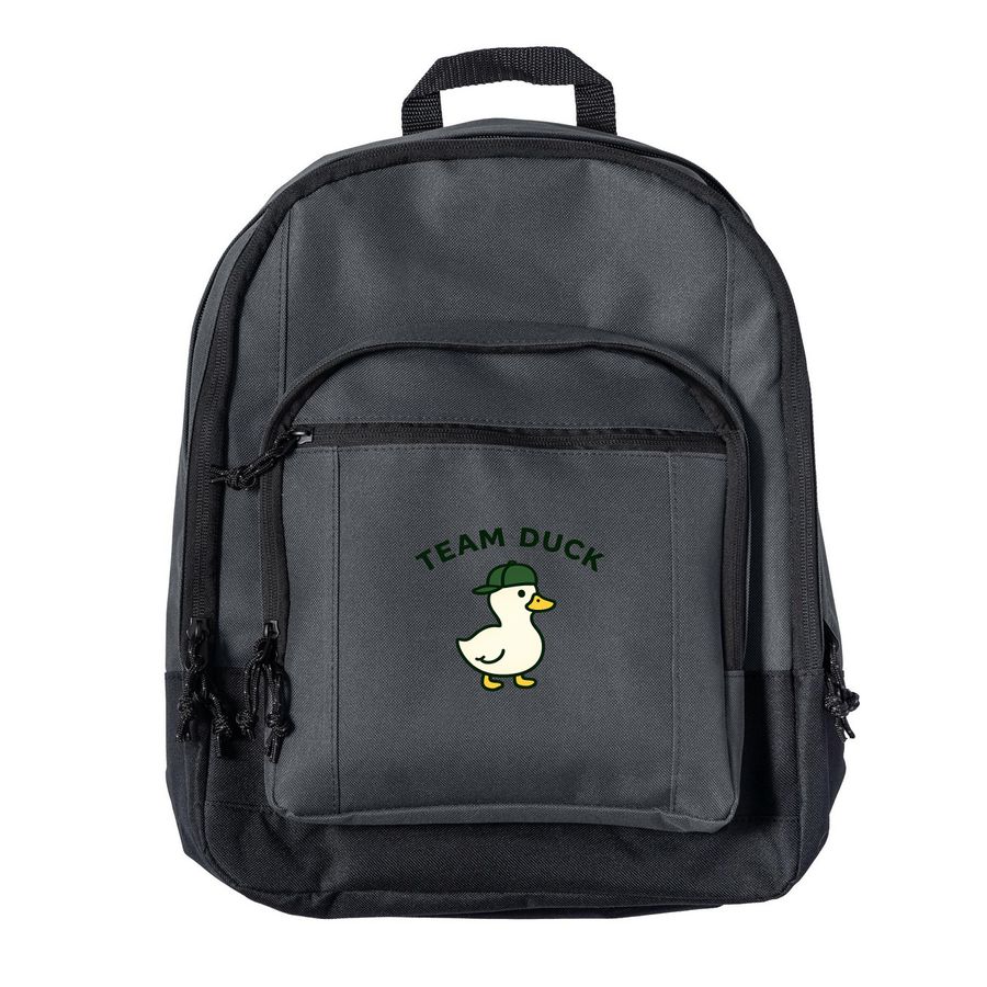 Team Duck Quack Pack, a Dark Charcoal Everyday Backpack