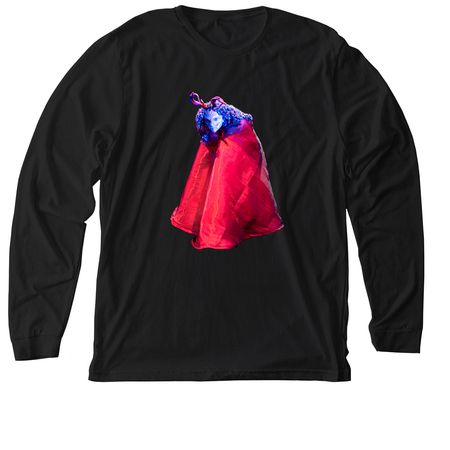 Trickster, a Solid Black Blend Premium Long Sleeve Tee