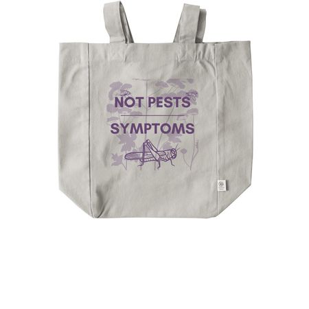 Not Pests Tote, a Natural Recycled Cotton Tote Bag