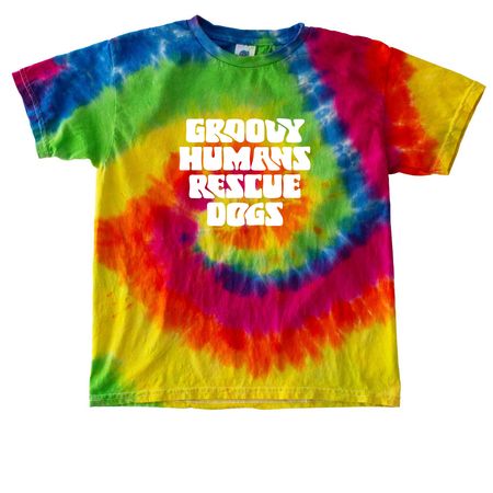 Woofstock 2026 Tie Dye Tee, a Moondance Youth Tie Dye Tee