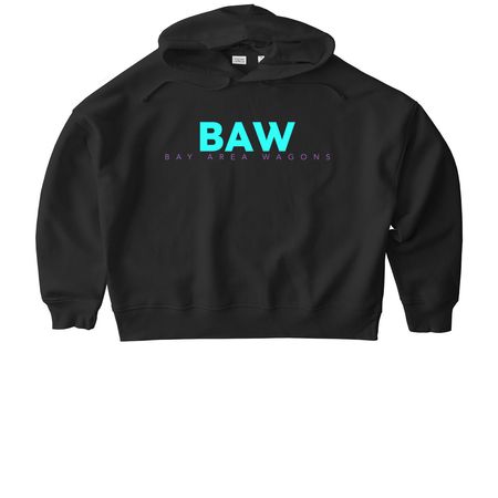 123 Burst, a Black Stanley/Stella Women?s Stella Nora Pullover Hoodie