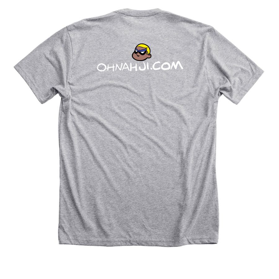 Facesitters Club KawaII&nbsp;, a Athletic Heather Premium Unisex Tee (back-view)