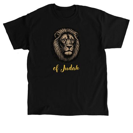 Lion of Judah, a Black Classic Unisex Tee