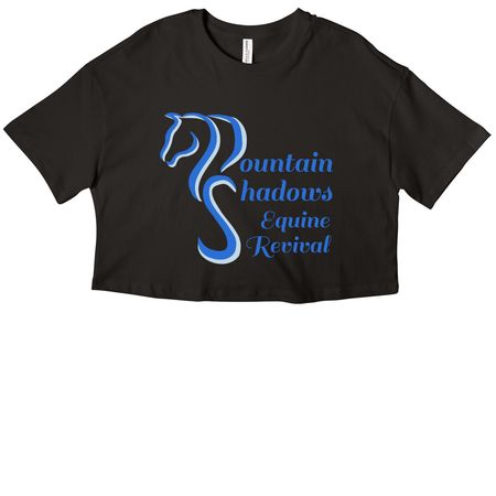 MSER Summer 2026 Merch, a Black Women?s Cropped Cotton Tee