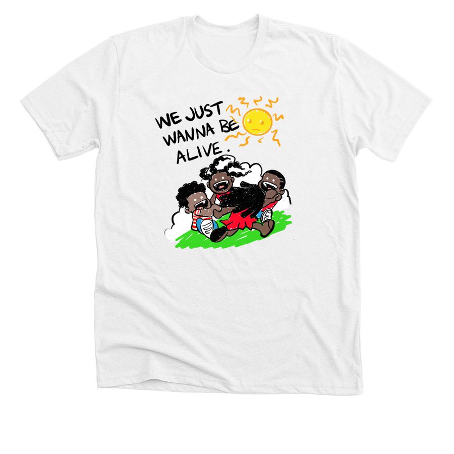 Can I live&nbsp;, a Solid White Blend Premium Unisex Tee