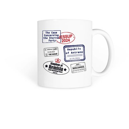 Jessup 2024 Mug, a White Coffee Mug