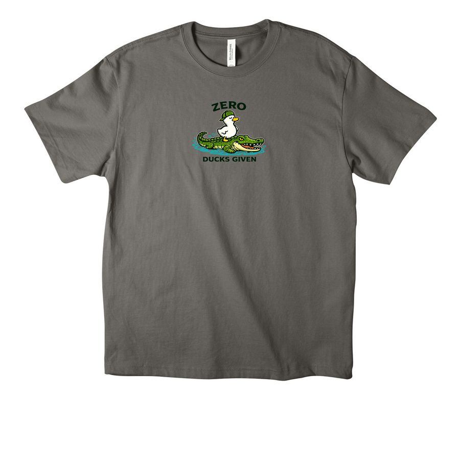 Croc-Edition Tees, a Asphalt Unisex Heavyweight Tee