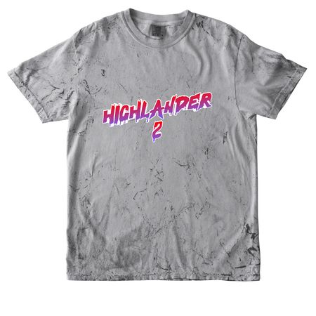 Highlander 2, a Smoke Comfort Colors Colorblast Tee