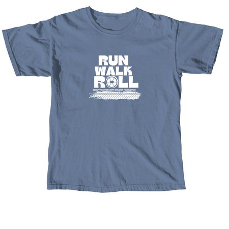 &nbsp;Run, Walk & Roll for KCNT1&nbsp;, a Blue Jean Comfort Colors Unisex Tee