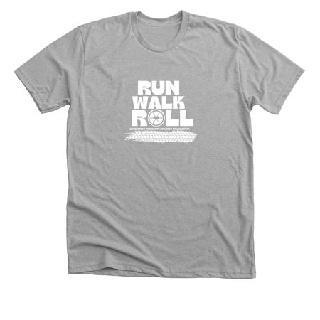 &nbsp;Run, Walk & Roll for KCNT1&nbsp;, a Athletic Heather Premium Unisex Tee