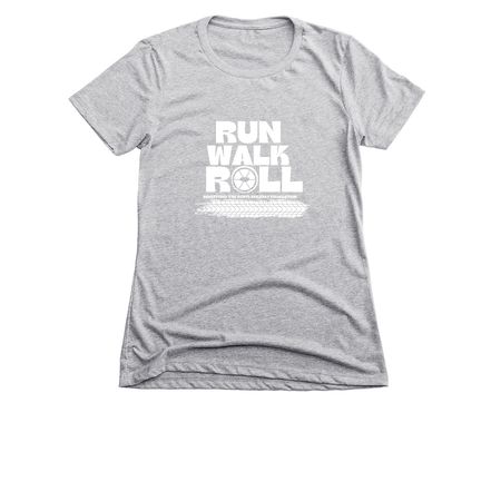&nbsp;Run, Walk & Roll for KCNT1&nbsp;, a Dark Heather Grey Women's Slim Fit Tee