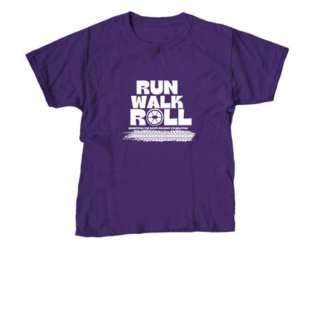 &nbsp;Run, Walk & Roll for KCNT1&nbsp;, a Purple Youth Unisex Tee