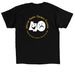 40 Years, a Black Classic Unisex Tee (back-view)