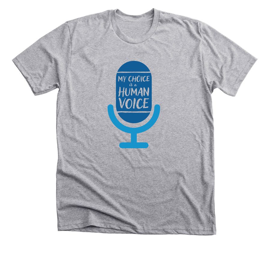 Listen up!, a Athletic Heather Premium Unisex Tee
