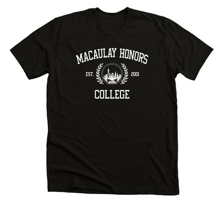 Student Created 25th Anniversary, a Solid Black Blend Premium Unisex Tee