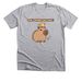 Don't Worry, Be Capy!&nbsp;, a Athletic Heather Premium Unisex Tee