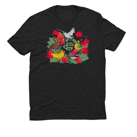 &nbsp;E k?`? i ka make loa&nbsp;, a Space Black Allmade Eco Triblend Unisex Tee
