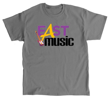 East Music, a Charcoal Classic Unisex Tee