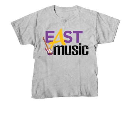East Music, a Sport Grey Youth Unisex Tee