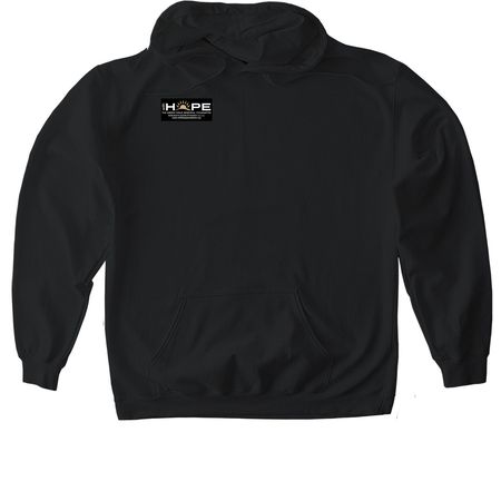 Turn Your Struggle Into Strength Script, a Black Gildan Softstyle Pullover Hoodie