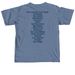 Your County. Your Coast., a Blue Jean Comfort Colors Unisex Tee (back-view)