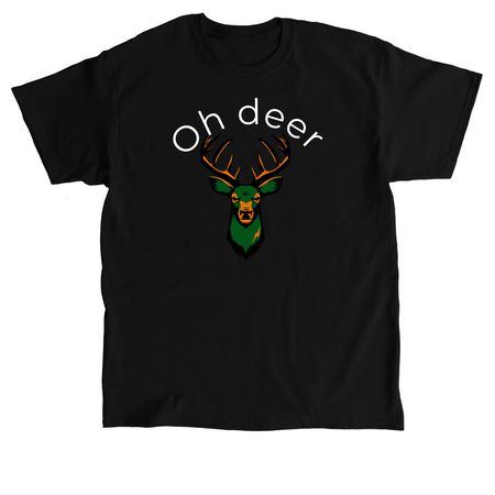 Oh deer, a Black Classic Unisex Tee