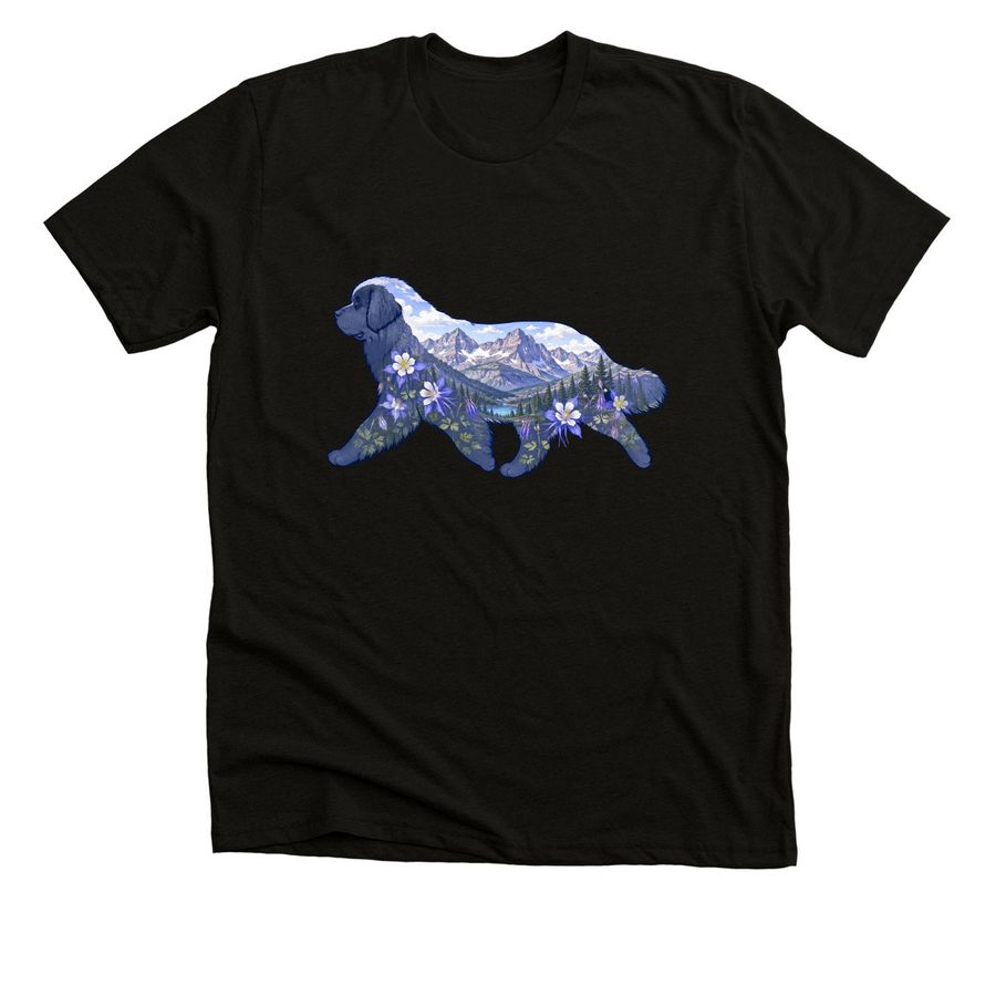 HCNC, a Black Heather Premium Unisex Tee