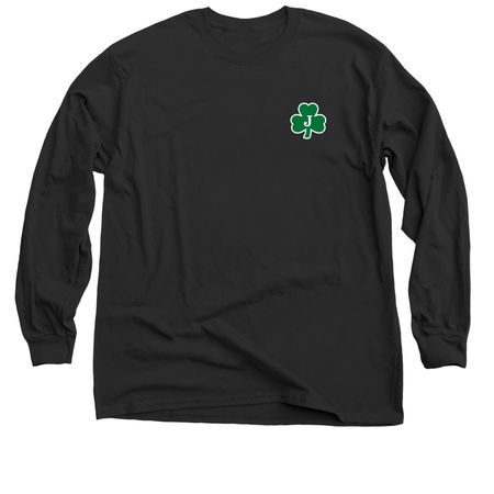 Big J Open, a Black Classic Long Sleeve Tee