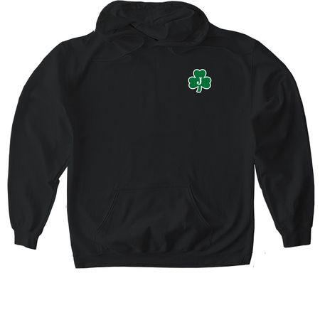 Big J Open, a Black Gildan Softstyle Pullover Hoodie