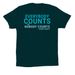 Everybody Counts Or Nobody Counts Fundraiser, a Atlantic Premium Cotton Tee