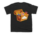 Dream Toy Drive, a Black Youth Unisex Tee (back-view)