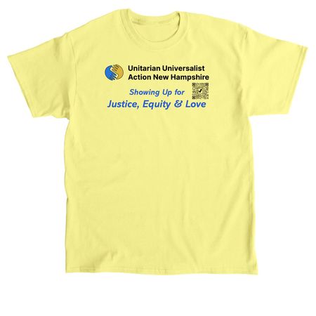 UU Action NH, a Cornsilk Classic Unisex Tee
