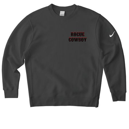 Rogue Cowboy, a Anthracite Nike Club Fleece Crewneck Sweatshirt